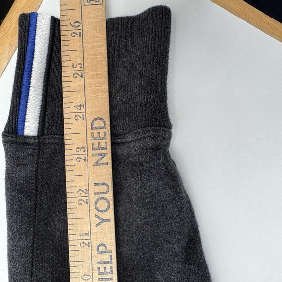 Kit Ace Zip Up Hoodie Sweatshirt Jacket Men's Size Small Charcoal Gray - Picture 6 of 8